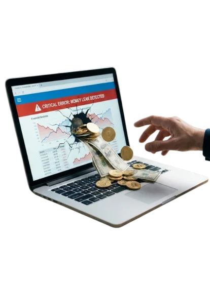 Website leaking money