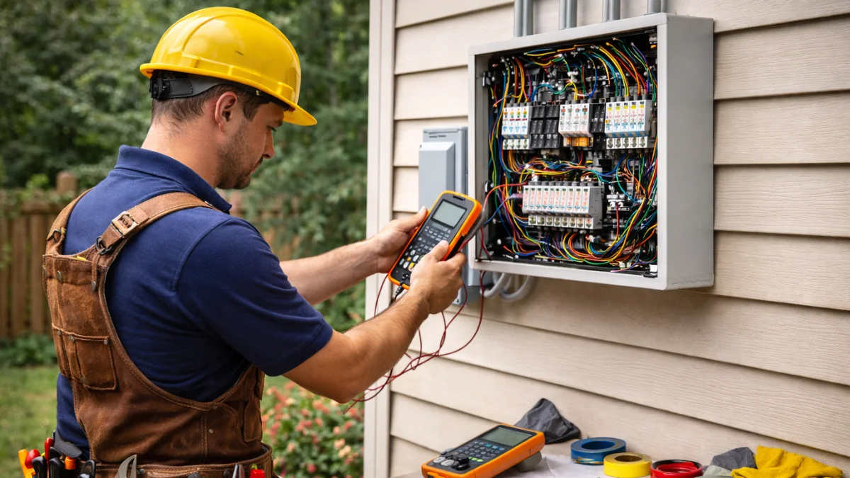 how homeowners search electrician