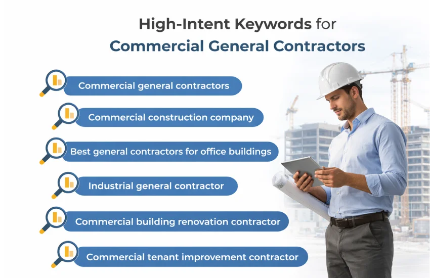 General contractor high intent keywords