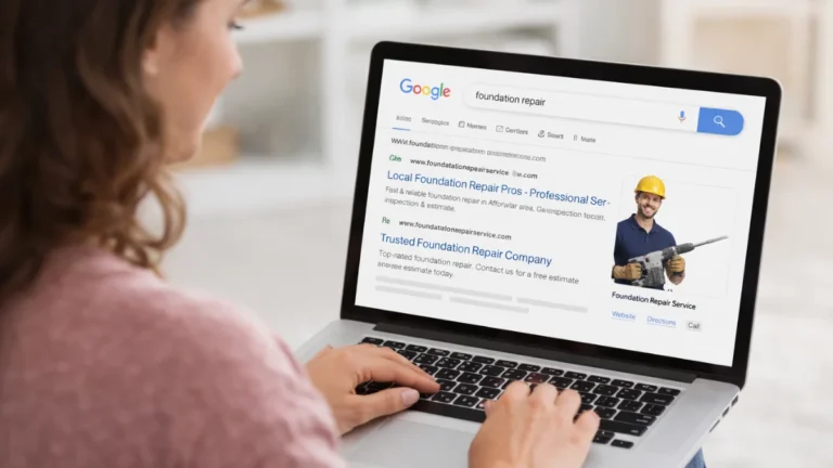 How Homeowners Search for Foundation Repair Services