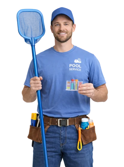Pool maintenance technician