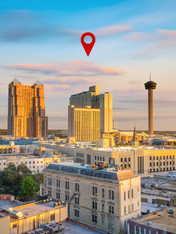 San Antonio and neighborhood service areas