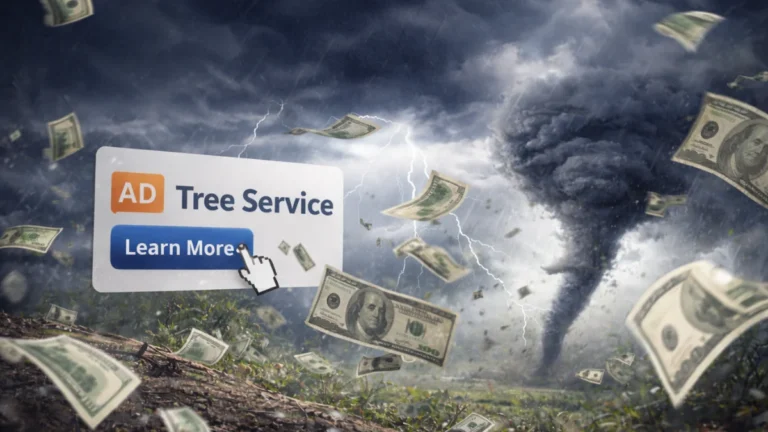 Why Tree Service Ads Waste Budget During Storm Season