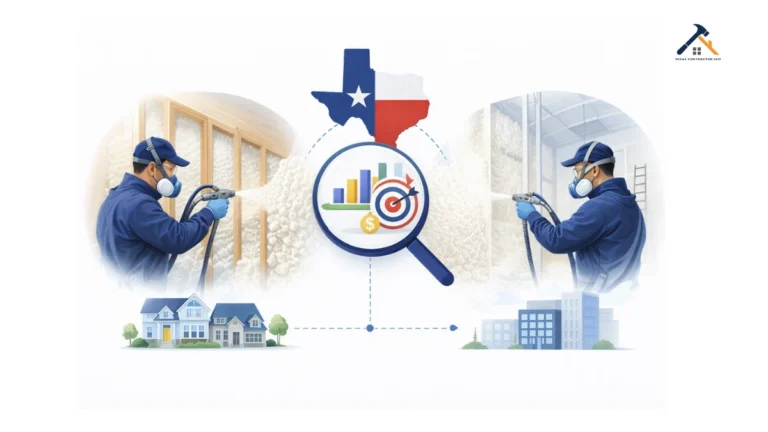 Commercial vs Residential Spray Foam SEO in Texas