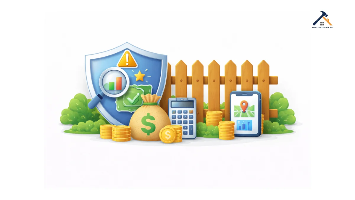 Fence company SEO cost