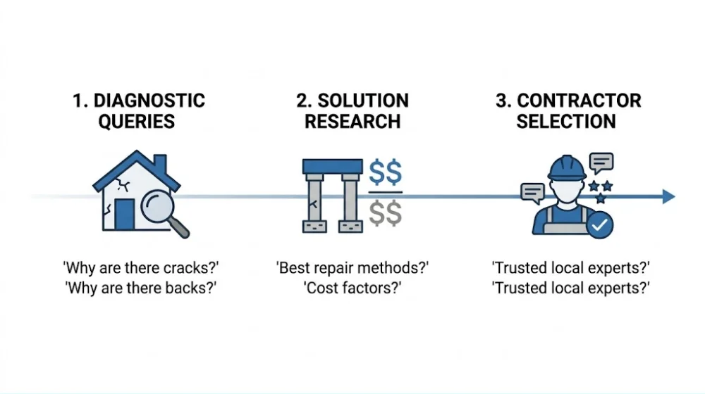 How Is Foundation Repair Different in Search Behavior