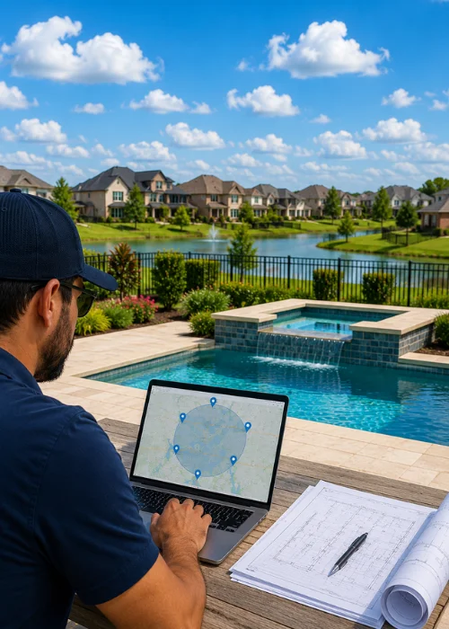 Pool Builder SEO for Houston Suburbs